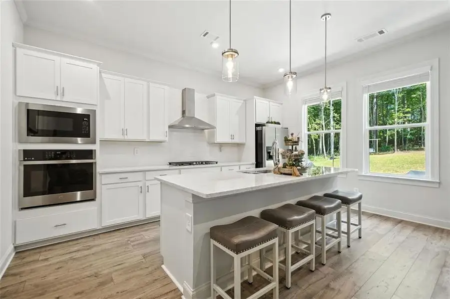 Furnished interior view inside a new home in , Ellijay (Image 5).