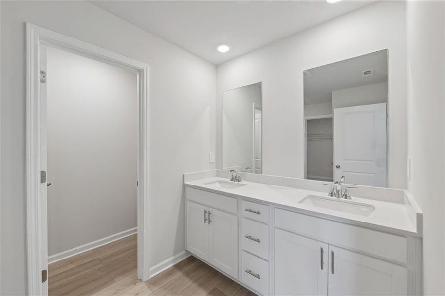 Furnished interior view inside a new home in Martin Springs - Cottage Series, Lawrenceville (Image 9).