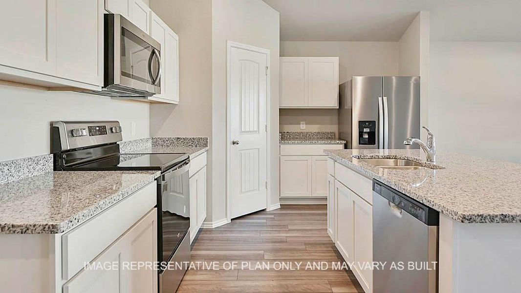 Furnished interior view inside a new home in Knox Landing, Bryan (Image 4).