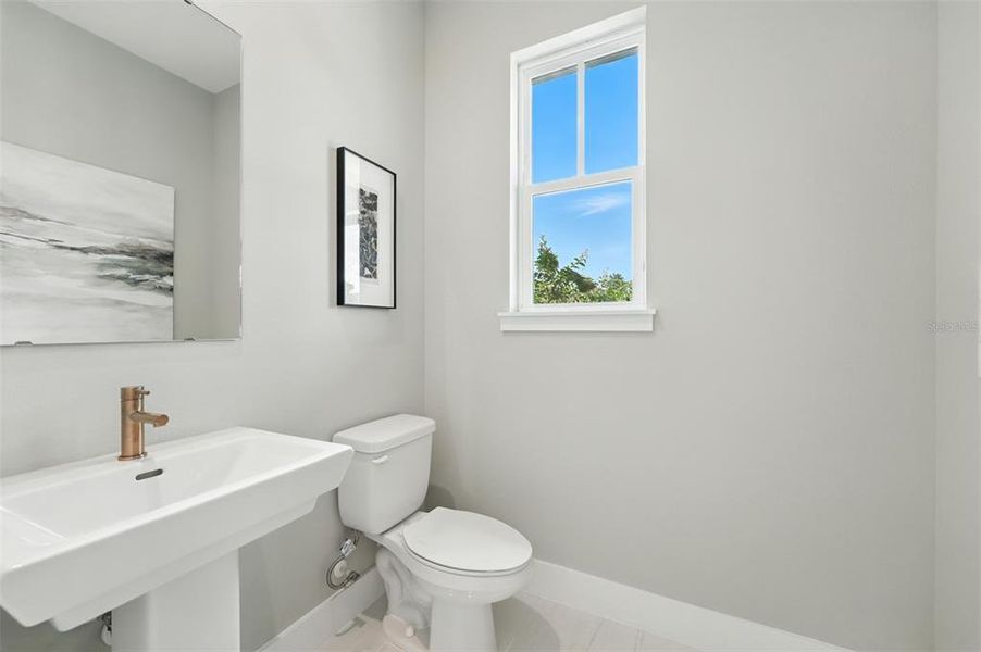 Furnished interior view inside a new home in Celebration - Island Village, Celebration (Image 19).