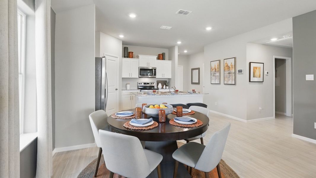 Representative furnished interior of a home built from the elgin by D.R. Horton in Townes Landing, Fort Worth (Image 14). Representative furnished interior of a home built from the elgin by D.R. Horton in Townes Landing, Fort Worth (Image 14).