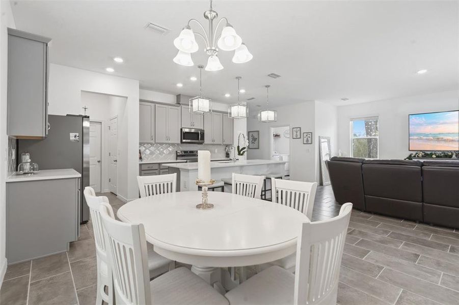Furnished interior view inside a new home in , Deland (Image 44). Furnished interior view inside a new home in , Deland (Image 44).