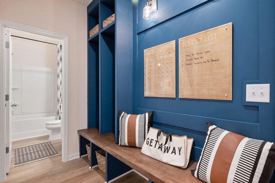 Furnished interior view inside a new home in Chapel Hill, Newnan (Image 14).