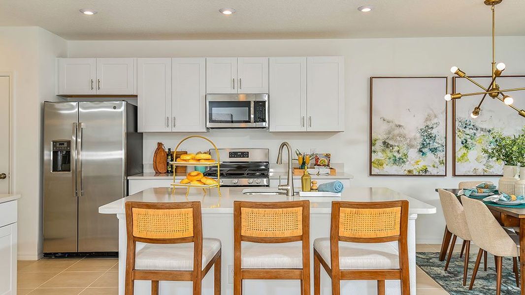 Furnished interior view inside a new home in Coasterra Community Group Page, Palmetto (Image 4).