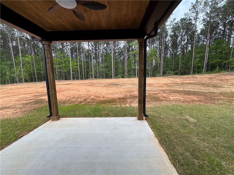Exterior details and patio area of a home in , Toccoa (Image 18).