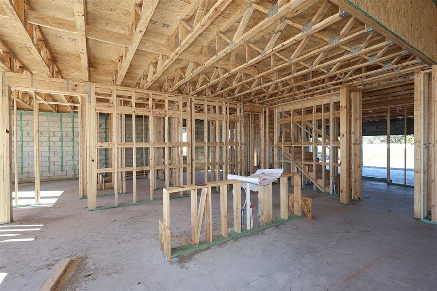 In-progress construction of a new home in Solace at Corner Lake, Orlando, FL (Image 12).
