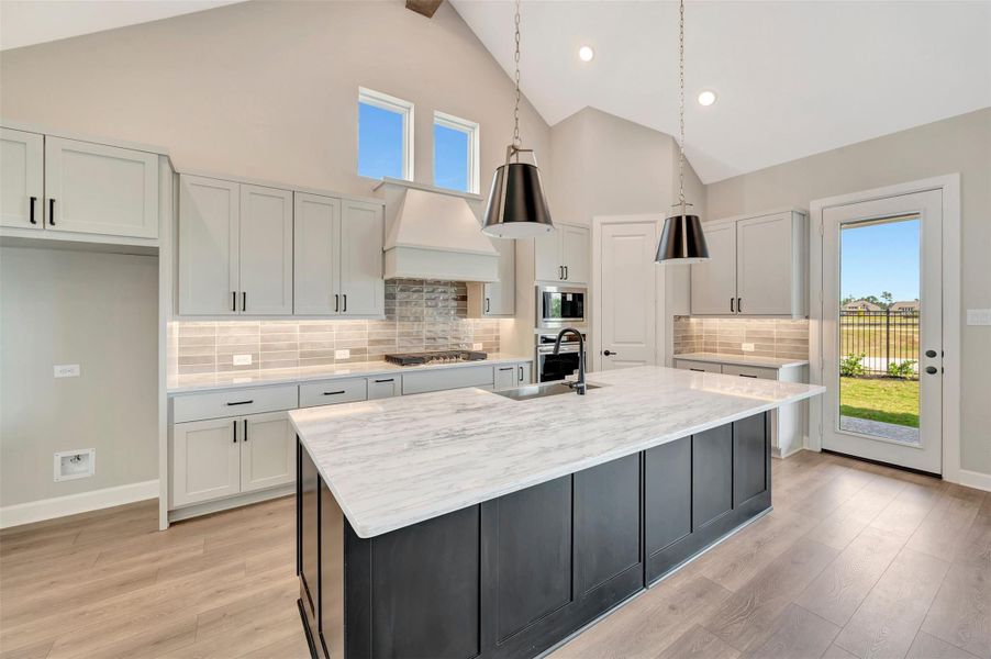 Furnished interior view inside a new home in ARTAVIA - Parkview Collection, Conroe (Image 13).