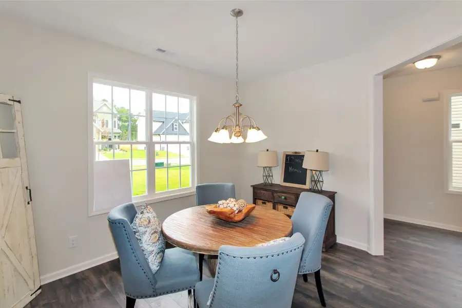 Representative furnished interior of a home built from the Furyk by RiverWILD Homes in Riverwood Ranch, Clayton (Image 16).