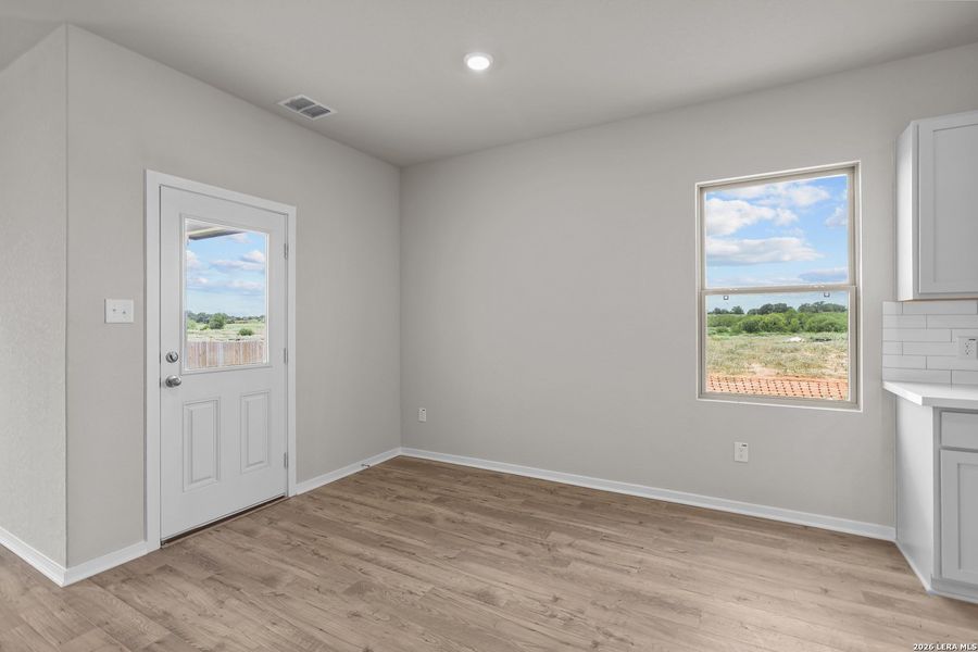 Spacious, unfurnished interior of a new home in Hickory Ridge, Elmendorf (Image 24). Spacious, unfurnished interior of a new home in Hickory Ridge, Elmendorf (Image 24).