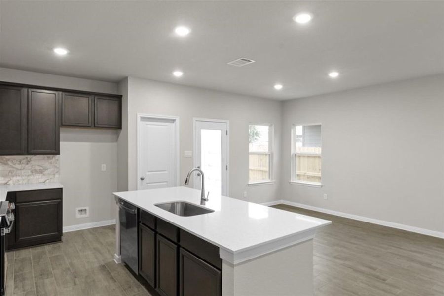 Furnished interior view inside a new home in Village At Manor Commons, Manor (Image 10). Furnished interior view inside a new home in Village At Manor Commons, Manor (Image 10).