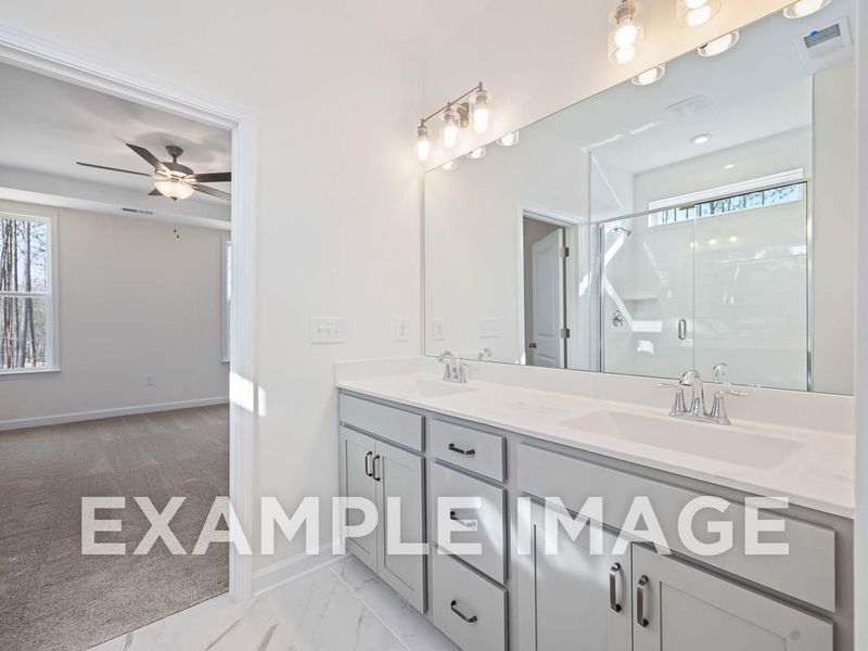 Furnished interior view inside a new home in Woodland Crossing, Zebulon (Image 6).