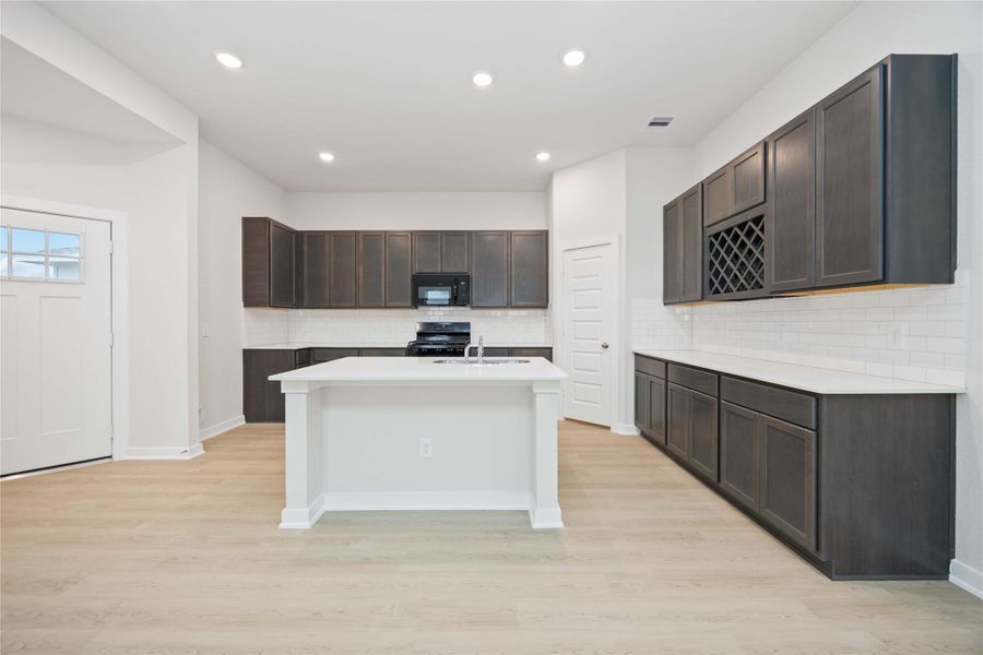 Furnished interior view inside a new home in Granger Pines, Conroe (Image 4). Furnished interior view inside a new home in Granger Pines, Conroe (Image 4).