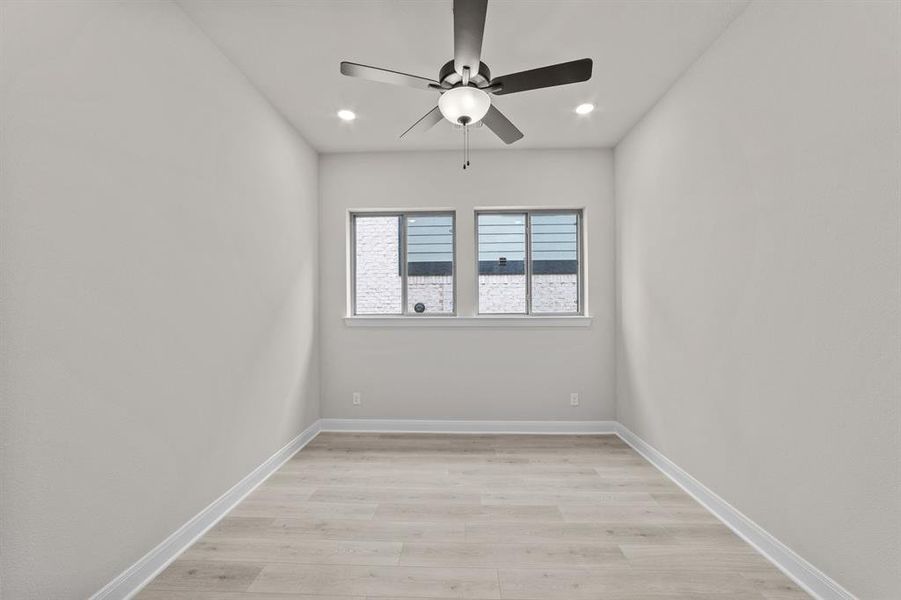 Spacious, unfurnished interior of a new home in South Pointe  Cottage Series, Mansfield (Image 25).