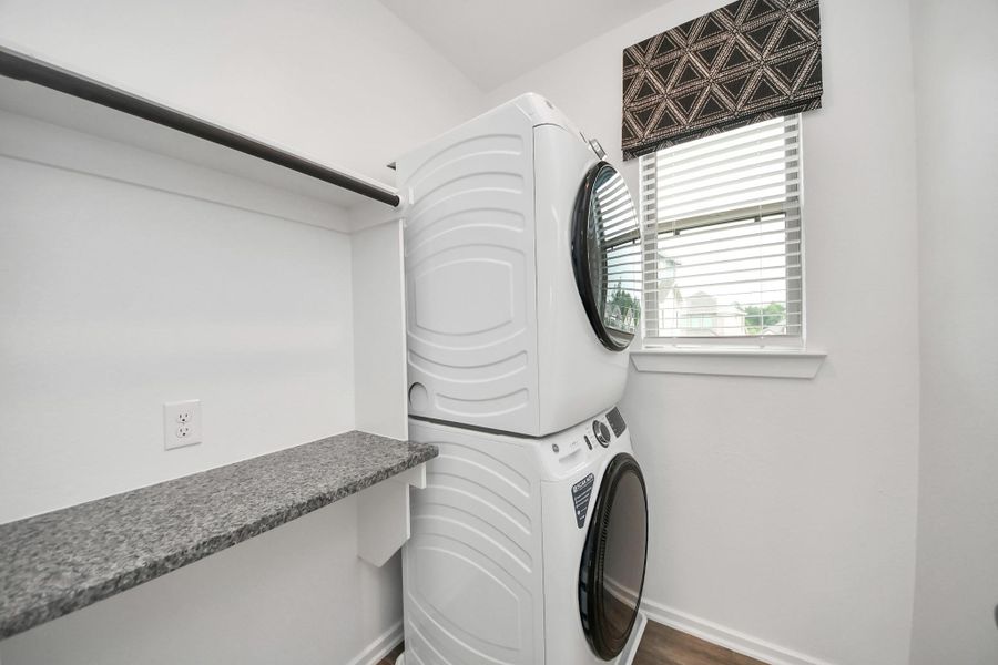 Furnished interior view inside a new home in The Groves, Humble (Image 16).