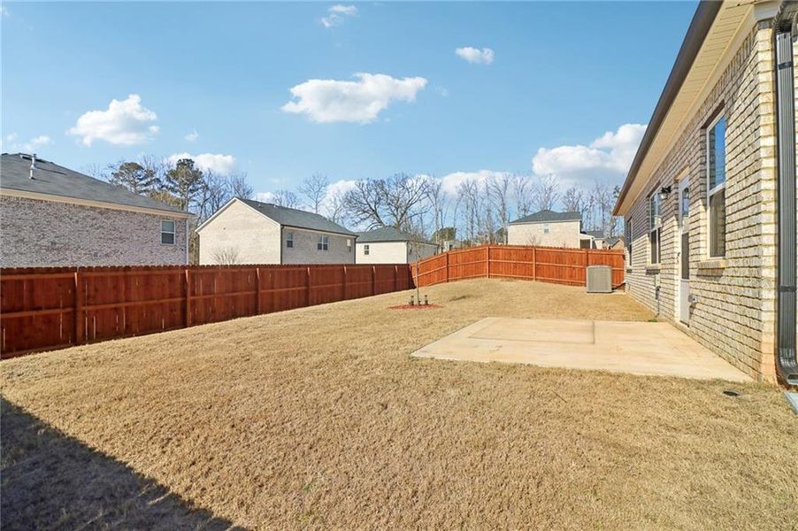 Exterior details and patio area of a home in Broder Farm, Stockbridge (Image 17).