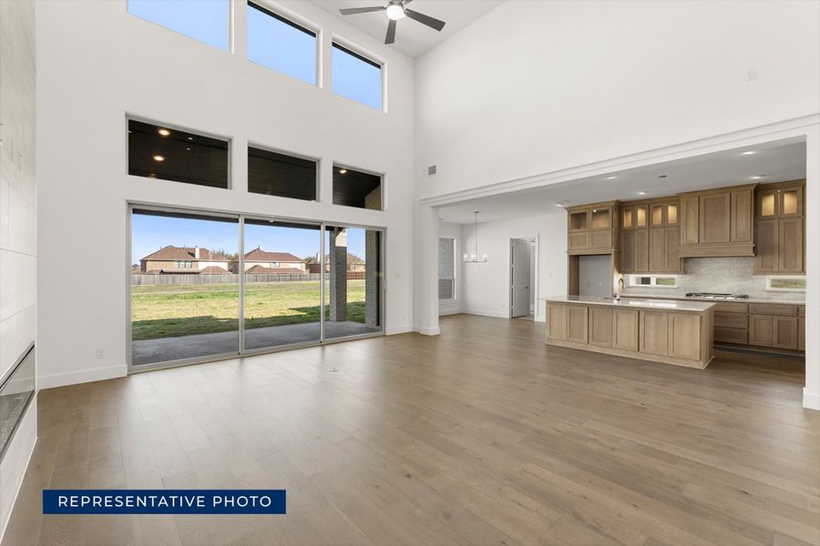 Representative unfurnished interior of a home built from the Adkisson PC (w/Media) by First Texas Homes in Broadmoor Estates, Ovilla (Image 16). Representative unfurnished interior of a home built from the Adkisson PC (w/Media) by First Texas Homes in Broadmoor Estates, Ovilla (Image 16).