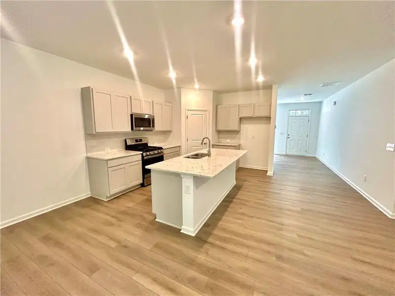 Furnished interior view inside a new home in , Locust Grove (Image 6).