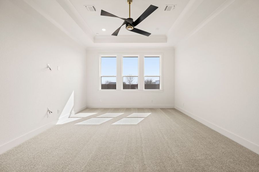Spacious, unfurnished interior of a new home in NorthGlen, Haslet (Image 37). Spacious, unfurnished interior of a new home in NorthGlen, Haslet (Image 37).