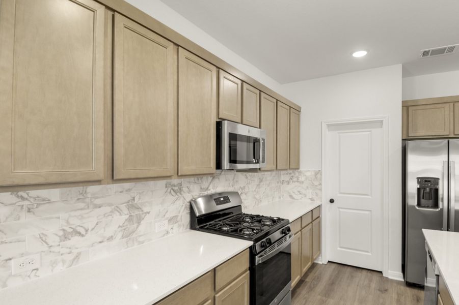 Furnished interior view inside a new home in Orchard Ridge, Liberty Hill (Image 11).
