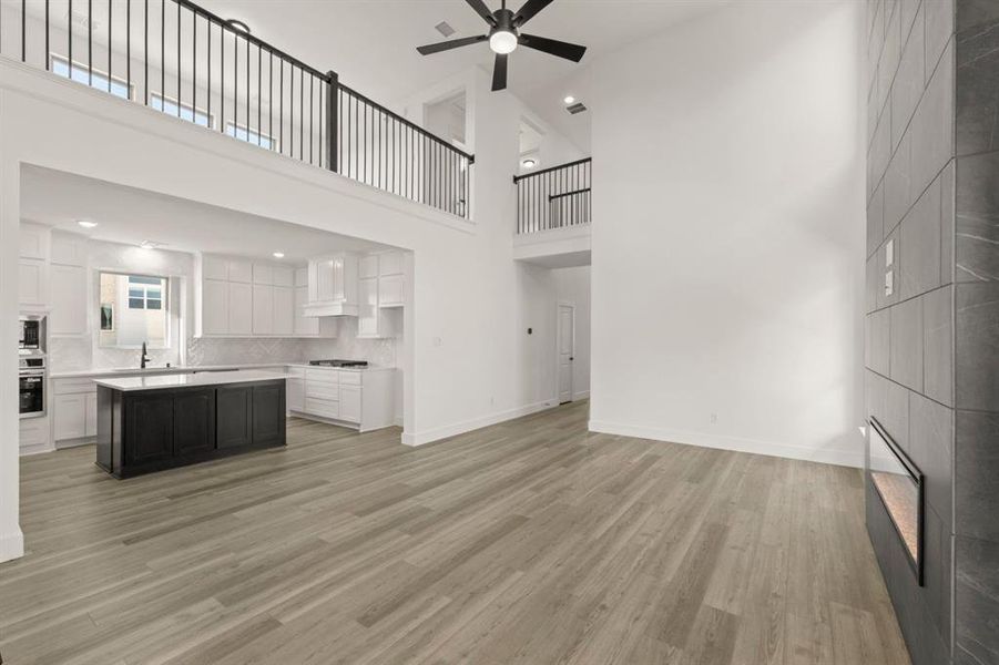 Spacious, unfurnished interior of a new home in Trails at Cottonwood Creek, Rowlett (Image 16). Spacious, unfurnished interior of a new home in Trails at Cottonwood Creek, Rowlett (Image 16).