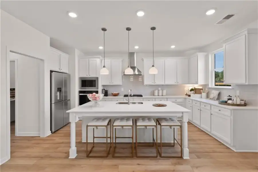Furnished interior view inside a new home in Kingston, Locust Grove (Image 17).