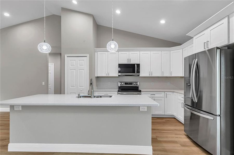 Furnished interior view inside a new home in , Orange City (Image 5).