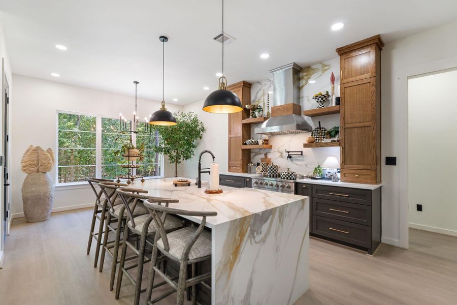 Furnished interior view inside a new home in , Livingston (Image 11).