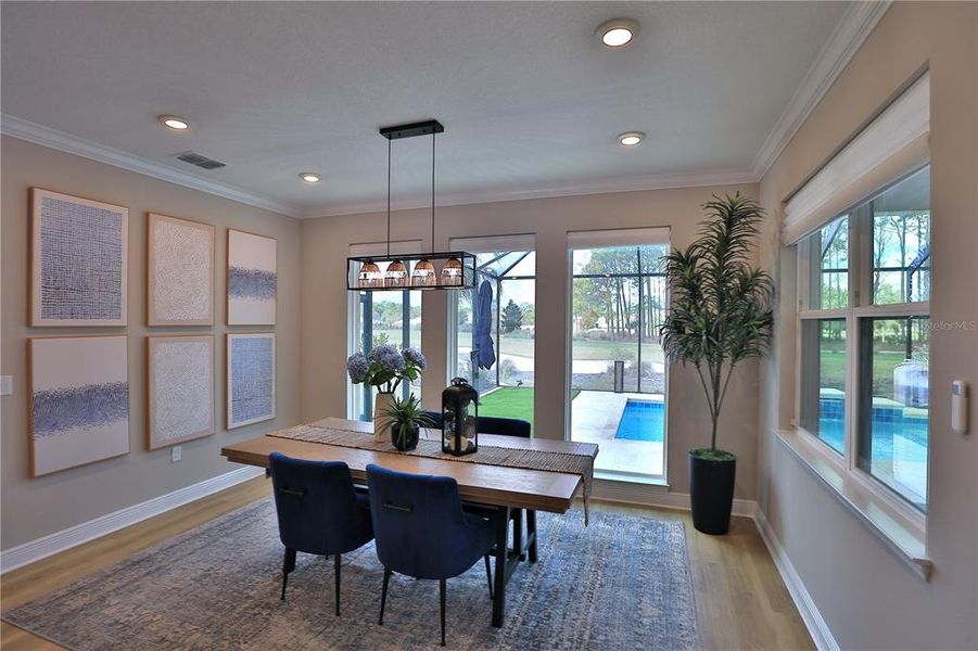 Furnished interior view inside a new home in , Ocala (Image 19).
