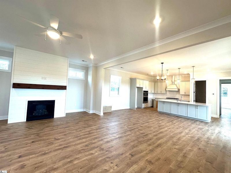 Spacious, unfurnished interior of a new home in Greenville County Homes, Simpsonville (Image 13).