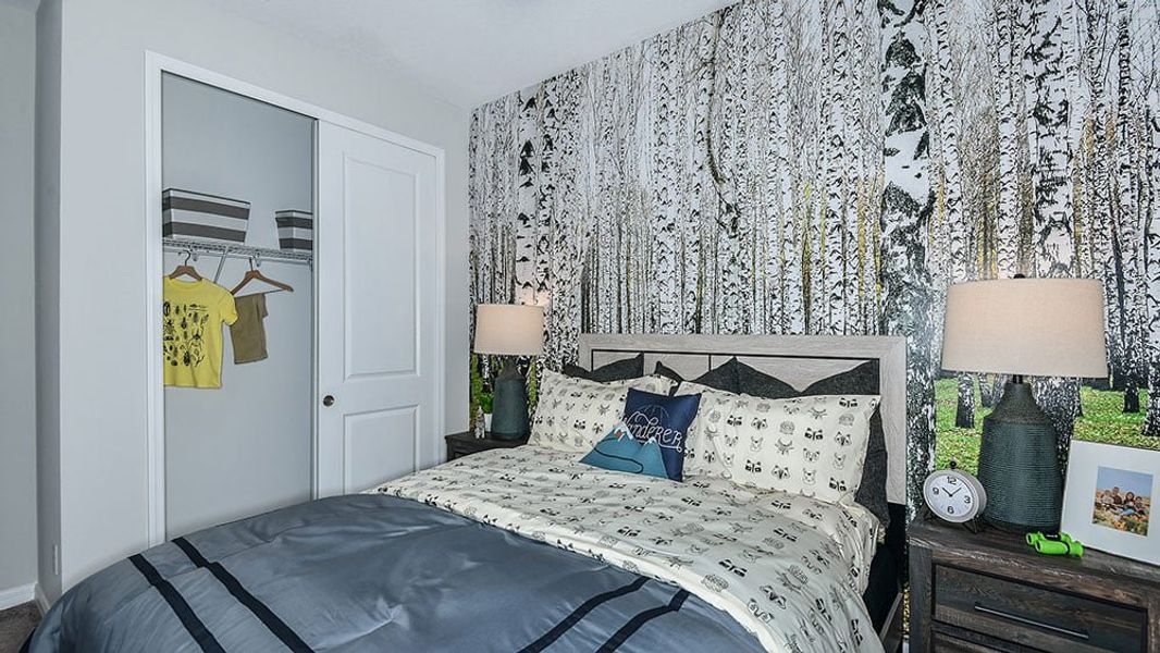 Furnished interior view inside a new home in Indigo Creek, Apollo Beach (Image 12).
