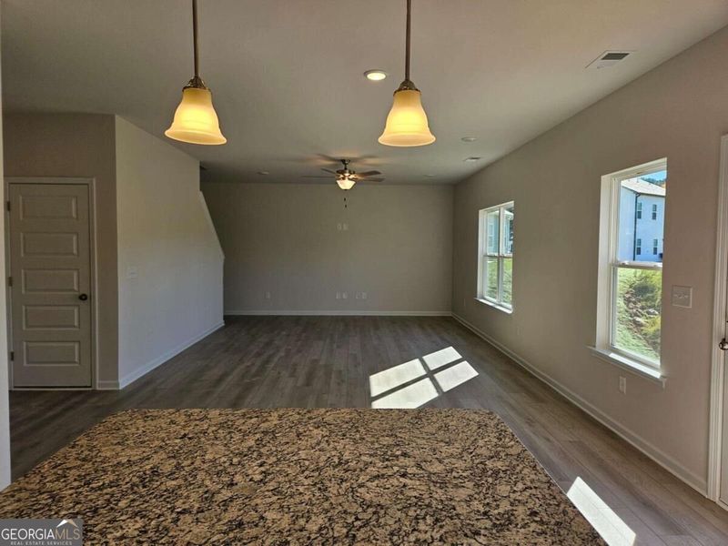 Spacious, unfurnished interior of a new home in Maddox Station, Eatonton (Image 18). Spacious, unfurnished interior of a new home in Maddox Station, Eatonton (Image 18).
