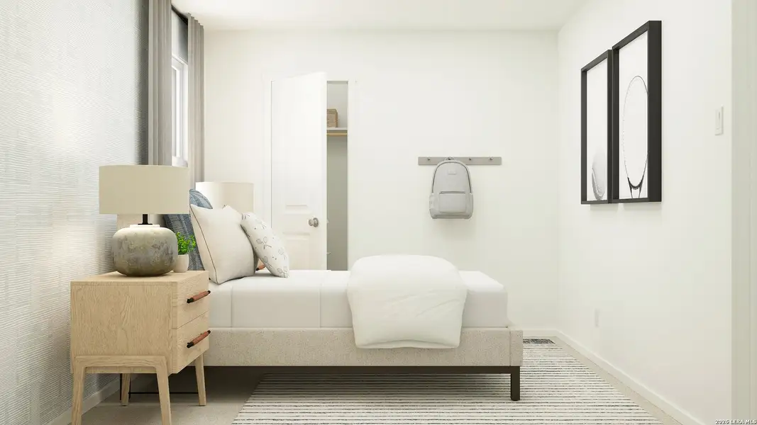 Furnished interior view inside a new home in Grace Gardens, San Antonio (Image 14).