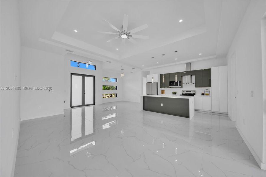 Spacious, unfurnished interior of a new home in , Cape Coral (Image 39). Spacious, unfurnished interior of a new home in , Cape Coral (Image 39).