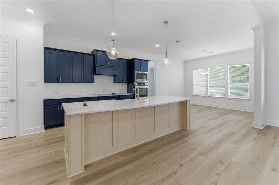 Furnished interior view inside a new home in Grayson Ridge, Van Alstyne (Image 6).