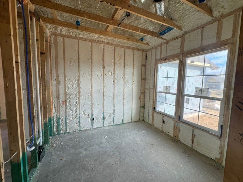 In-progress construction of a new home in Creekview Addition, Van Alstyne, TX (Image 5).