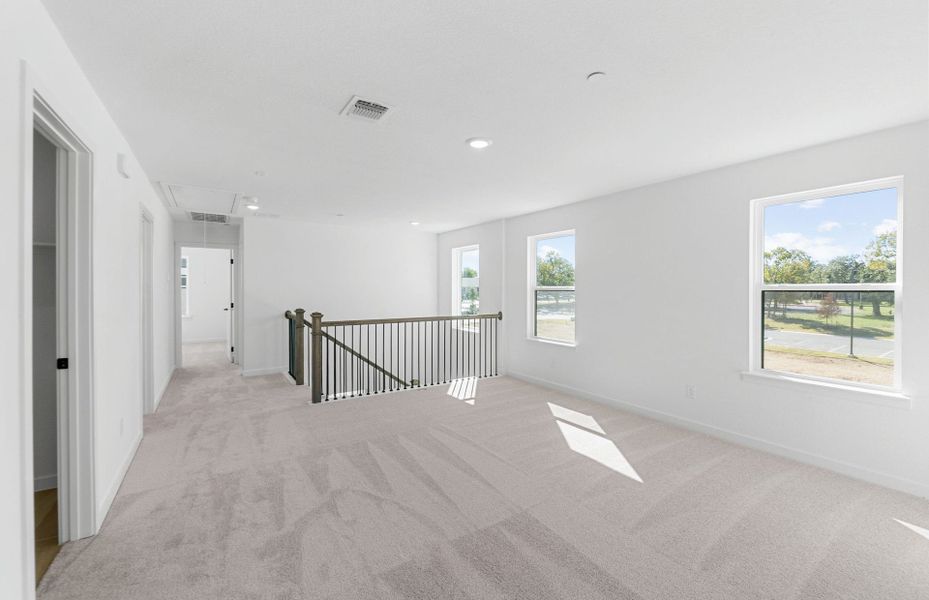 Spacious, unfurnished interior of a new home in Monarch on Main, Round Rock (Image 30). Spacious, unfurnished interior of a new home in Monarch on Main, Round Rock (Image 30).
