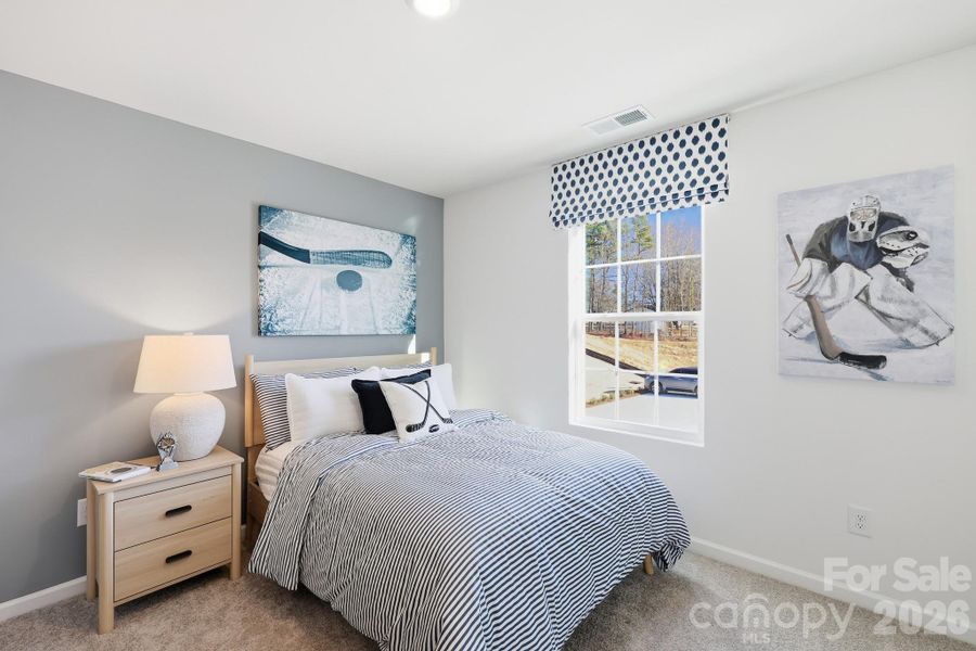 Representative photos of model home
