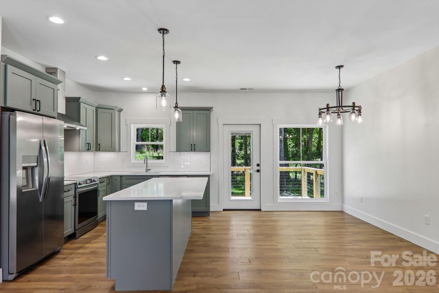 Furnished interior view inside a new home in , Hendersonville (Image 5).