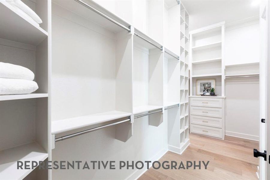 Furnished interior view inside a new home in Mosaic, Celina (Image 36).