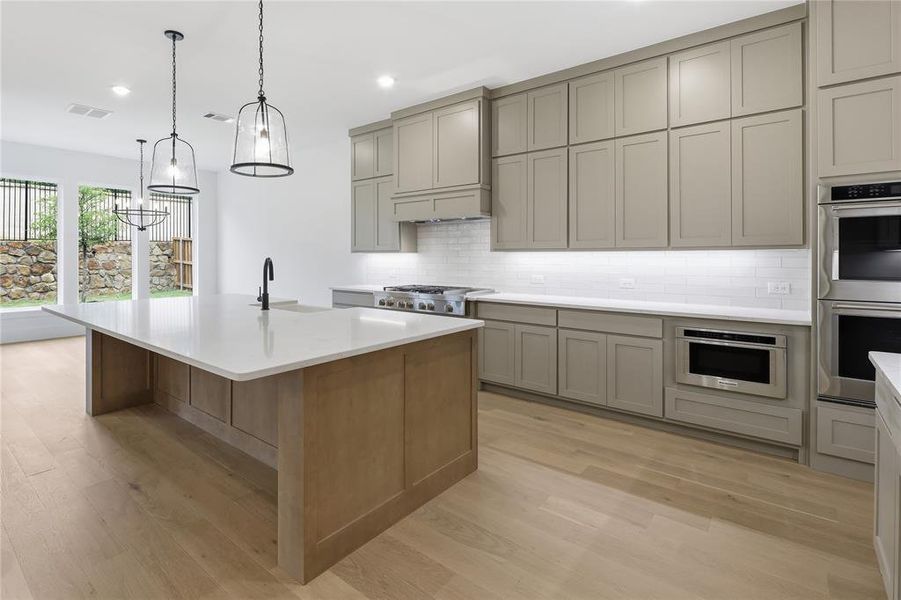 Furnished interior view inside a new home in The Grove, North Richland Hills (Image 4).