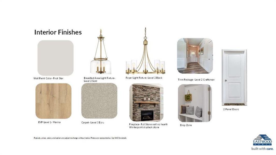 Sample of building materials used in homes in , Dawsonville (Image 73).