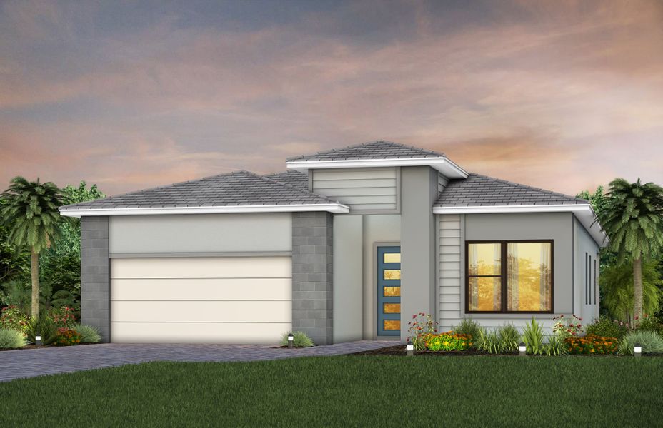 Exterior MD3 with stone Exterior MD3 with stone