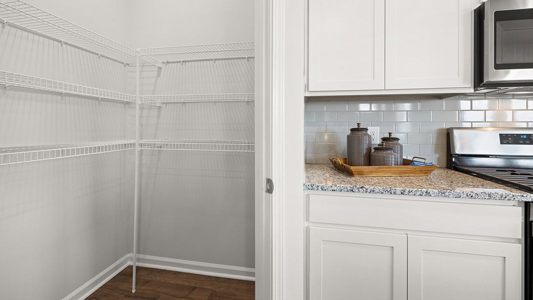 Representative furnished interior of a home built from the Cabral by D.R. Horton in Poplar Preserve, Newnan (Image 7).