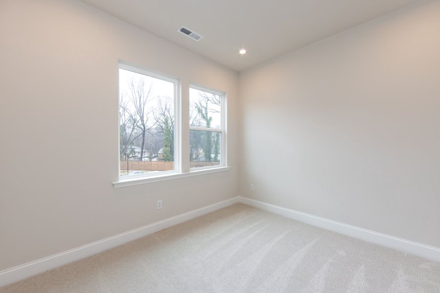 Spacious, unfurnished interior of a new home in Archer Row, Charlotte (Image 42). Spacious, unfurnished interior of a new home in Archer Row, Charlotte (Image 42).