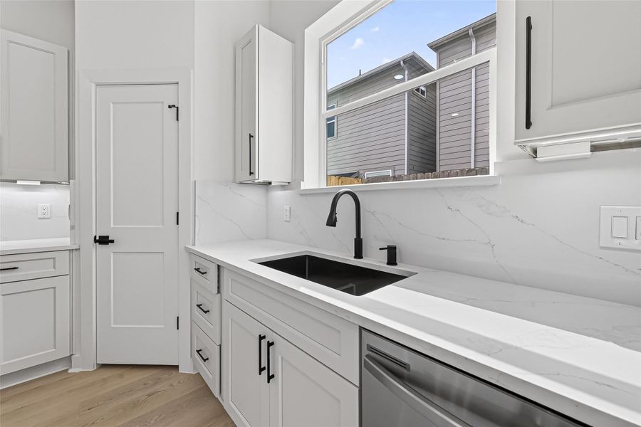 Furnished interior view inside a new home in , Houston (Image 10).