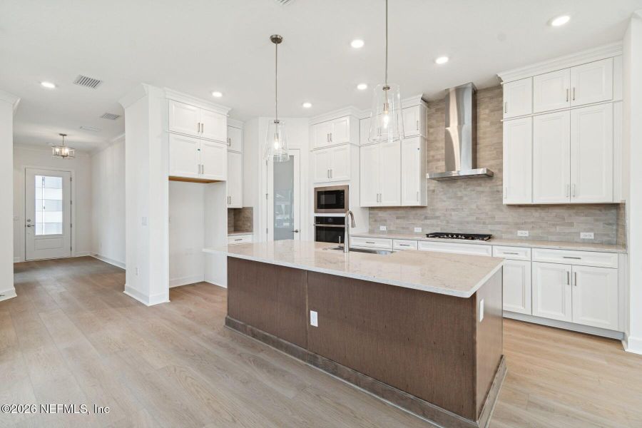 Furnished interior view inside a new home in Reflections 50' Front Load, Ponte Vedra (Image 6).