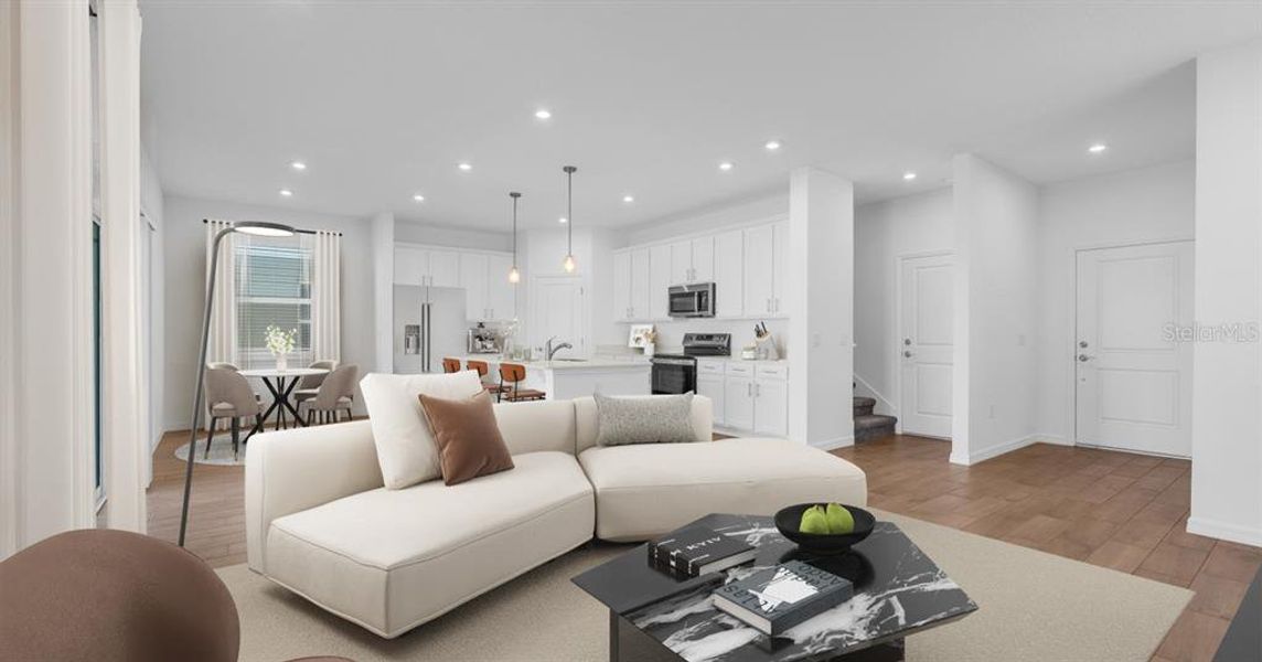 Furnished interior view inside a new home in Avalon Park Tavares Single Family Homes, Tavares (Image 5).