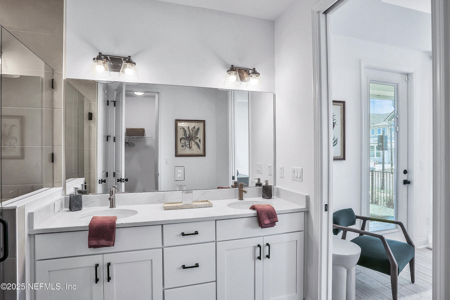 Furnished interior view inside a new home in , Ponte Vedra (Image 15). Furnished interior view inside a new home in , Ponte Vedra (Image 15).