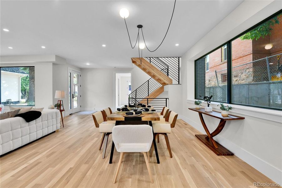 Furnished interior view inside a new home in , Boulder (Image 33).