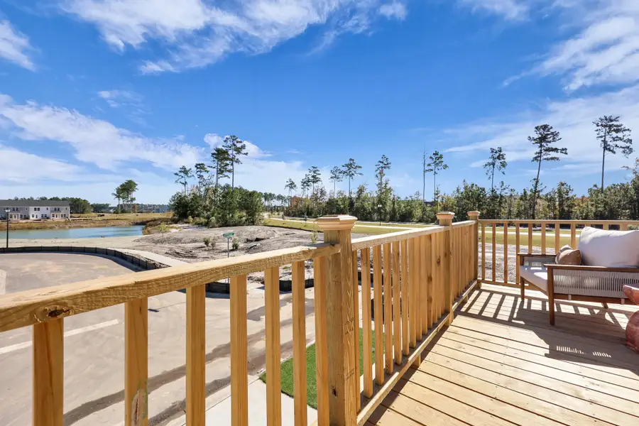 Exterior details and patio area of a home in Westpark at Cane Bay, Summerville (Image 3). Exterior details and patio area of a home in Westpark at Cane Bay, Summerville (Image 3).